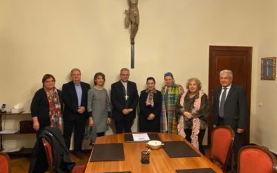 Visita al arzobispo de Tarragona, Mons. Joan Planellas