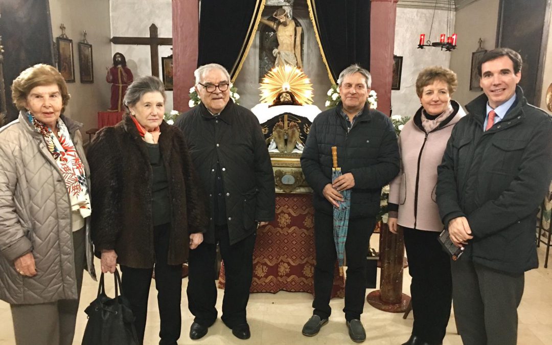 La Sección de Aragón participa en la Misa de inauguración de la restauración de la ermita del Santo Sepulcro de Tauste