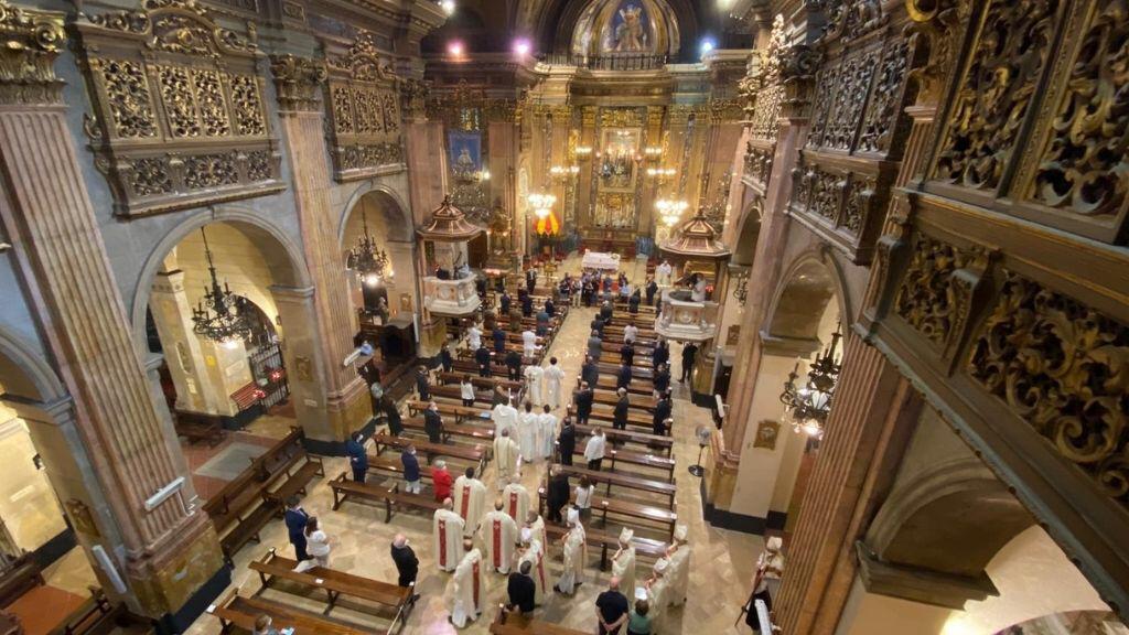 Asistencia al Pontifical de la Virgen de la Merced en Barcelona