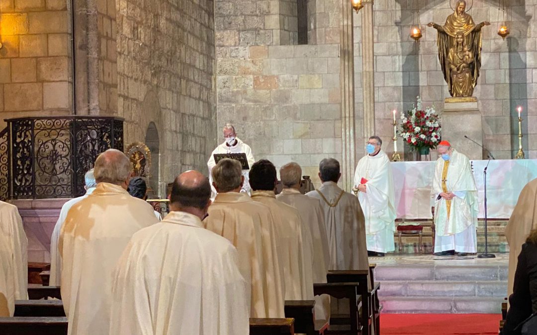 Celebración de la Virgen de Palestina en Barcelona