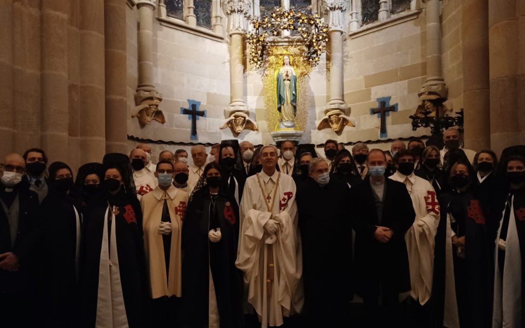 Celebración de la Virgen de Palestina en Barcelona