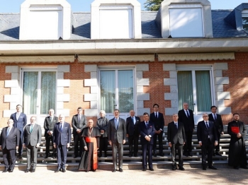 Unas palabras de la audiencia con el Rey Felipe VI de España