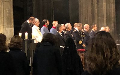 Asistencia a la celebración del Capítulo Genral del Real Estamento Militar del Principado de Gerona y Cofradía de San Jorge