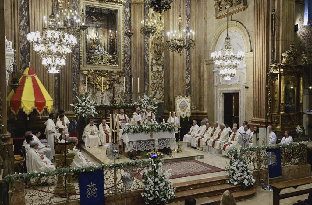 Asistencia al Pontifical de la Merced