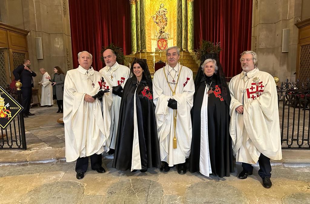 Asistencia al funeral de Benedicto XVI en la Parroquia Castrense de Barcelona