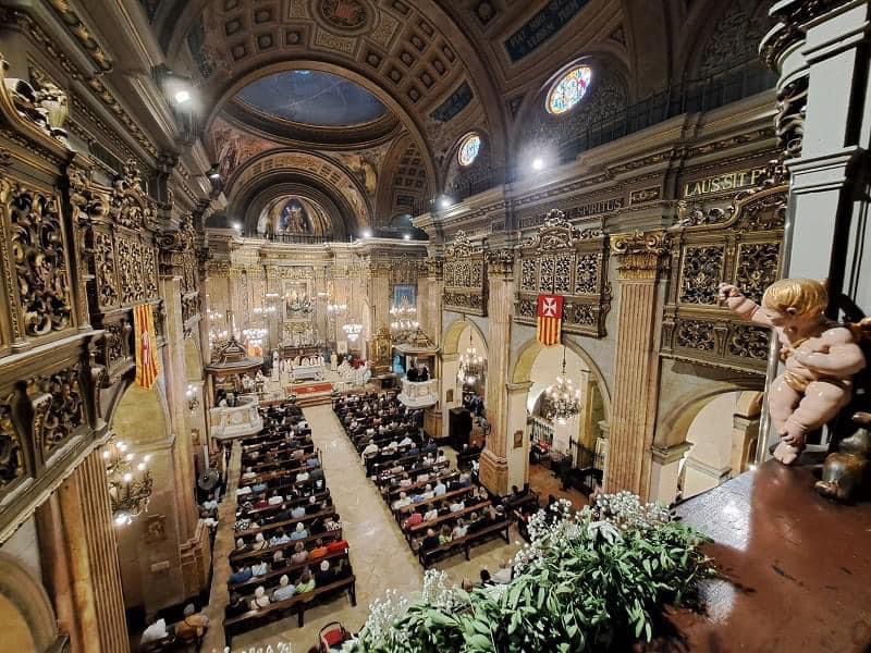 Asistencia al Pontifical de la Merced