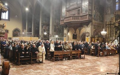 Asistencia a la conmemoración del 700 aniversario de la primera piedra de la Catedral de Perpiñán